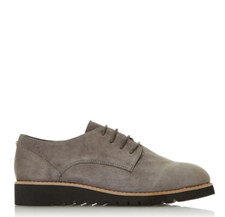 Dune Flinch Grey Womens Brogue