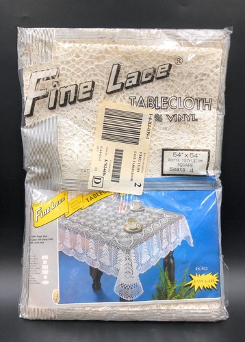 Vintage white fine - lace, table