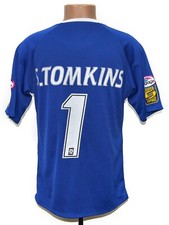 WIGAN WARRIORS RUGBY LEAGUE SHIRT KOOGA SIZE S ADULT #1 S.TOMKINS