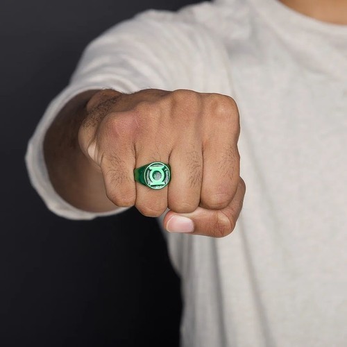 Green lantern power ring - green,