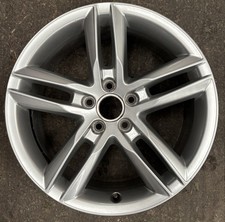 * 18"  Genuine AUDI Q3 ALLOY WHEEL RIM 8u0601025aa  7J ET43 5X112  SILVER