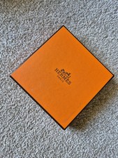 Hermes Orange Empty Box H 9 X D 5 cm