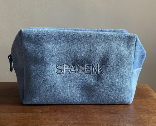 Space blue towelling wash - space,