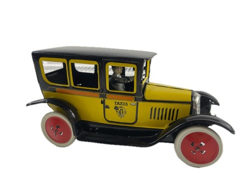 Tin toy old car 11 - old, cm