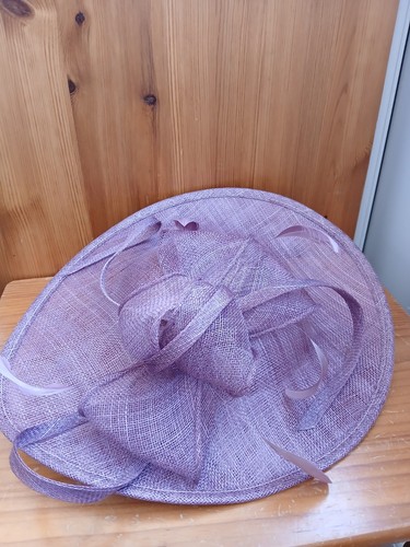 Large light purple - large, fascinator
