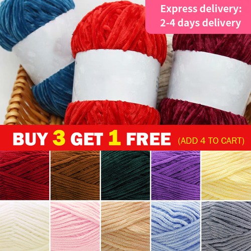 100g chenille yarn special - 100g,