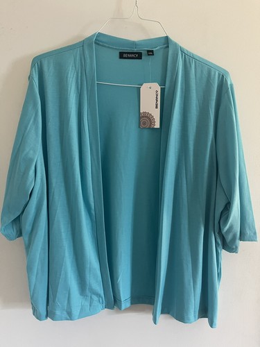 Benancy open front aqua - benancy,