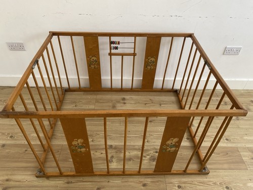 Vintage wooden folding - vintage,