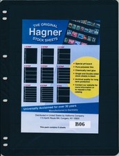 25 HAGNER 6 POCKET BLACK STOCK