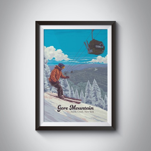 Gore mountain ski - mountain,