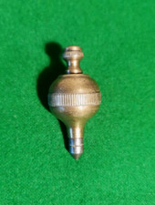 Lovely  Antique Brass Plumb
