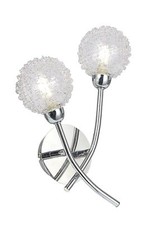 Modern Mesh Wall Light Fixtures Indoor 2 Way Twin Lamps Light Fittings