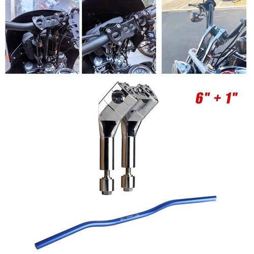 Motorcycle handlebar riser - 6",