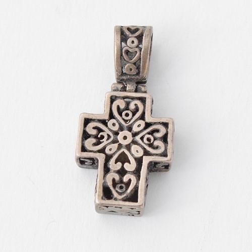 Vintage sterling silver cross - sterling,