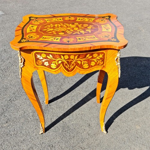 Marquetry french style side - marquetry,