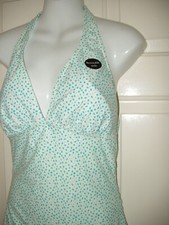 DEBENHAMS green white fab