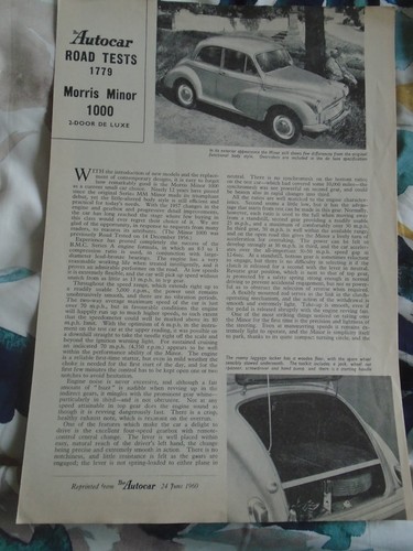 Morris minor 1000 door de - morris,
