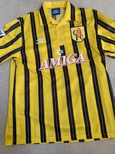 CHELSEA  UMBRO ORIGINAL   1993-94  RARE  THIRD  SHIRT  SIZE L  107 cm  BURLEY 24