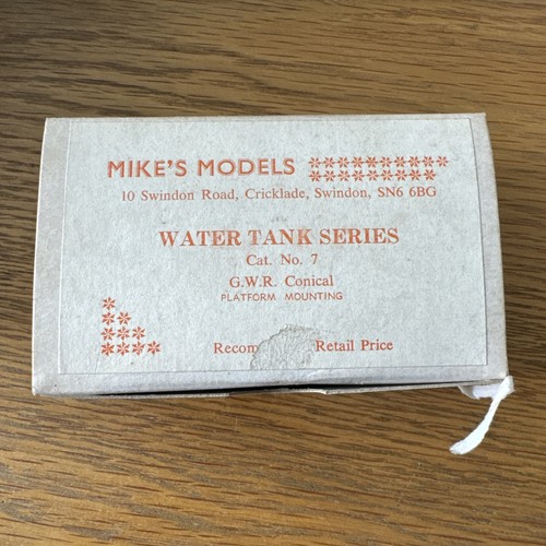 Mikes models water tank series - water,