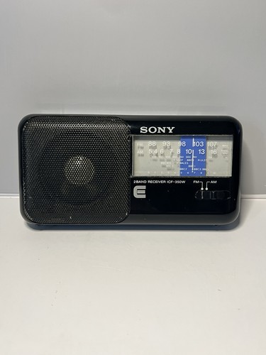 Sony icf 350w portable - icf-350w, fm/am