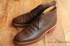 Jeff Banks Brown Grain Leather