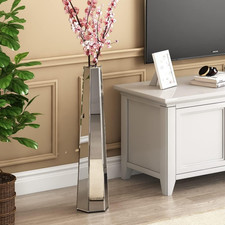 Minimalism Tall Silver Mirror