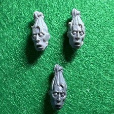 Warhammer 40k Orks Ork Trophy Severed Head x3 Bits Gorkamorka Games Workshop 🟢