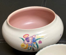 Late 1930s  Poole Pottery Hand Painted Traditional Ware Medium  Bowl