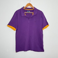Vilebrequin Buttonless Polo Shirt Men’s Purple XXL Cotton Casual Top