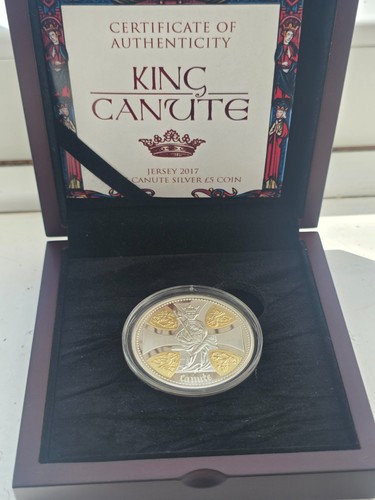 Silver 2017 king canute - silver,
