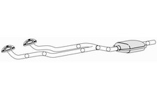 Front Exhaust Pipe & Catalytic