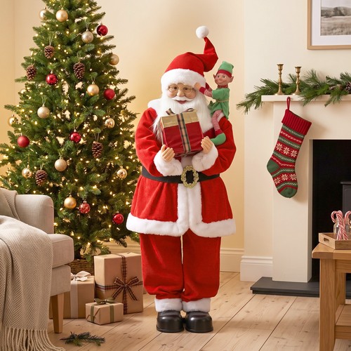 4ft singing dancing santa - singing,