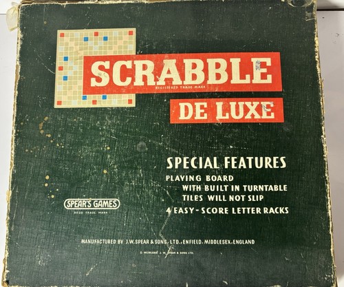 Vintage scrabble luxe - vintage, board