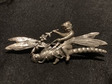 Vintage Dragonfly Cherub