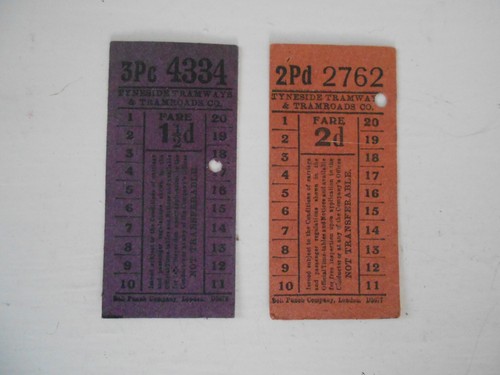 Tram tickets tyneside - 2, x