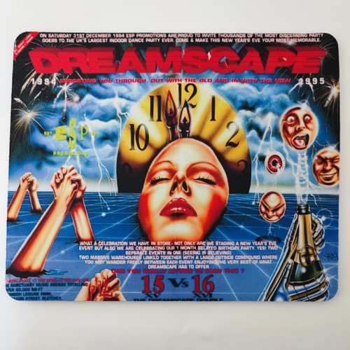 Dreamscape rave flyer - vs,