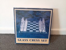Extra Large Glass Chess Set
