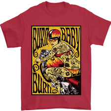 Burn Baby Burn Lady Biker