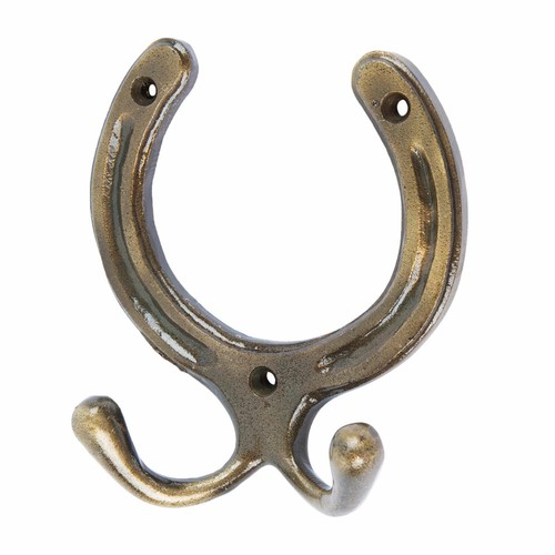 Horse shoe double coat - double, hook