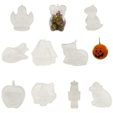 Fillable Baubles & Decorations in Various Bulk Pack Sizes and Designs