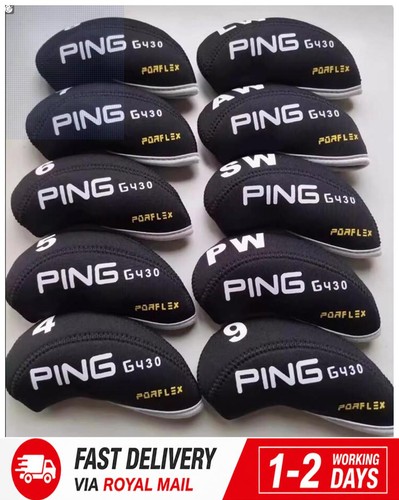 Black neoprene golf - neoprene, iron