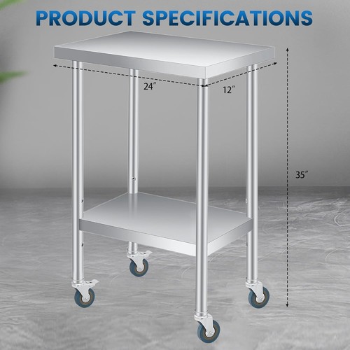 Prep table caster 12 30 - caster,