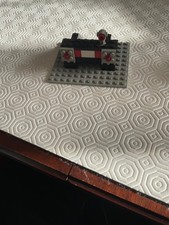 Vintage Lego Models Of Rail Buffer Stop and Goods Wagon