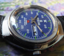 Blue Field Dial 37mm 1970's