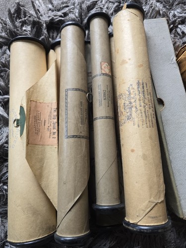 Antique pianola rolls meloto - antique,