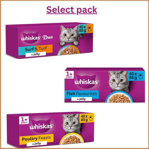 Whiskas 120 85g - or, x