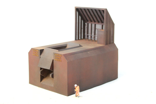 Scrap metal pre - shredder,