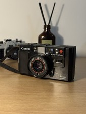 Canon AF35M 35mm Compact Film Camera With 38mm f2.8 lens filter mount READ