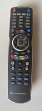 Spiderbox Remote Control Black Wireless For HD 7000 & HD 9000 Satellite Receiver