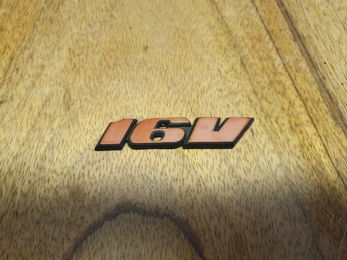 Corrado 16v red rear badge - vw,